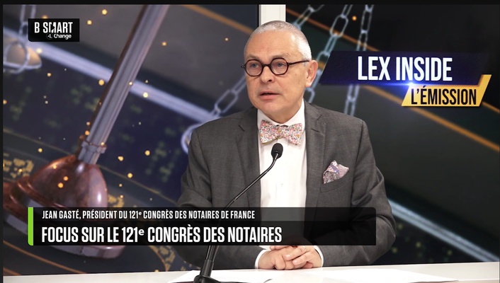 Intervention de Jean Gasté sur LEX INSIDE l'émission